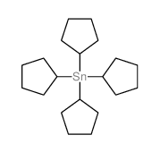 四环戊基锡结构式