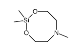 2,2,6-trimethyl-1,3,6,2-dioxazasilocane Structure