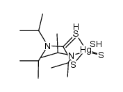 mercury(II) isopropyldithiocarbamate结构式