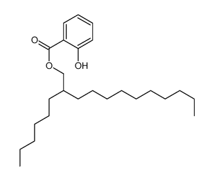 2-hexyldodecyl 2-hydroxybenzoate Structure