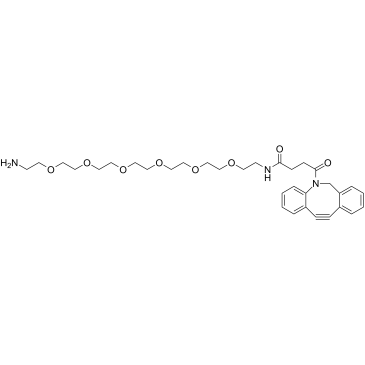 DBCO-PEG6-amine结构式