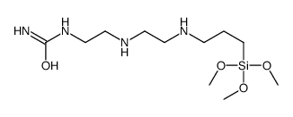 2-[2-(3-trimethoxysilylpropylamino)ethylamino]ethylurea Structure