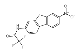 Acetamide,2,2,2-trifluoro-N-(7-nitro-9H-fluoren-2-yl)-结构式