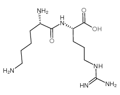 H-Lys-Arg-OH acetate salt结构式
