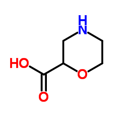 2-Morpholinecarboxylic acid structure