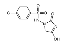 4-chloro-N-(2,4-dioxoimidazolidin-1-yl)benzenesulfonamide Structure