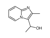 3-(1-hydroxyethyl)-2-methylimidazo<1,2-a>pyridine结构式