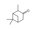 2,6,6-Trimethylbicyclo[3.1.1]heptan-3-one结构式
