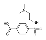4-({[2-(二甲氨基)乙基]氨基}磺酰基)苯甲酸结构式