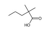 2,2-dimethylvaleric acid structure