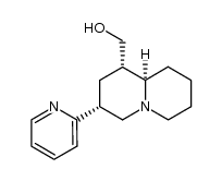 ((9aR)-3c-[2]pyridyl-(9ar)-octahydro-quinolizin-1c-yl)-methanol Structure