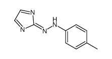 N-(imidazol-2-ylideneamino)-4-methylaniline结构式