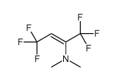 (Z)-1,1,1,4,4,4-hexafluoro-N,N-dimethylbut-2-en-2-amine结构式