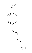 2-[(4-methoxyphenyl)methylsulfanyl]ethanol结构式