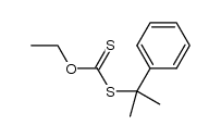 O-ethyl S-(2-phenylpropan-2-yl)xanthate Structure