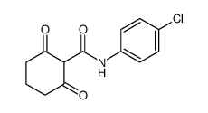N-(4-chlorophenyl)-2,6-dioxocyclohexane-1-carboxamide Structure