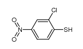 2-chloro-4-nitro-thiophenol Structure