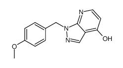 1-(4-Methoxybenzyl)-1H-pyrazolo[3,4-b]pyridin-4(7H)-one structure