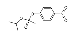 4-nitrophenyl 2-propylmethylphosphonate structure