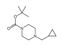 N-Boc-4-(Cyclopropylmethyl)piperazine Structure