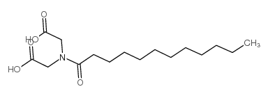 Lauroyliminodiacetic acid Structure