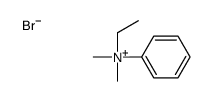 ethyl-dimethyl-phenylazanium,bromide Structure