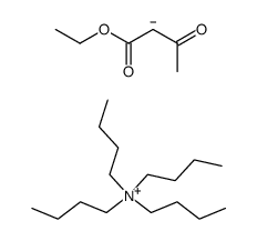 ethyl tetrabutylammonio acetoacetate Structure