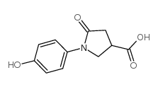 1-(4-羟基-苯基)-5-氧代-吡咯烷-3-羧酸图片