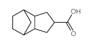 4,7-Methano-1H-indene-2-carboxylicacid, octahydro- structure