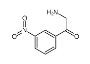 2-Amino-1-(3-nitrophenyl)ethanone structure