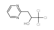 1,1,1-trichloro-3-pyrimidin-2-ylpropan-2-ol Structure