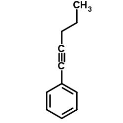 1-Pentyn-1-ylbenzene structure