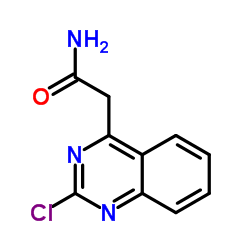 2-(2-氯喹唑啉-4-基)-乙酰胺结构式