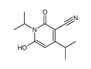 1,4-diisopropyl-2,6-dioxo-1,2,3,6-tetrahydropyridine-3-carbonitrile结构式