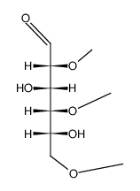 2,4,6-tri-O-methyl-D-glucose Structure