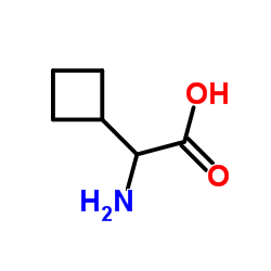 L-环丁基甘氨酸结构式