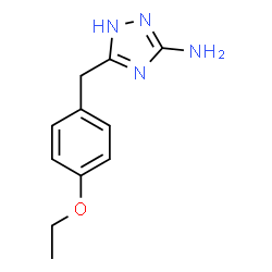 1H-1,2,4-Triazol-3-amine,5-[(4-ethoxyphenyl)methyl]-(9CI) structure