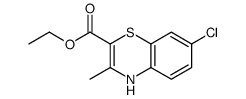 ethyl 7-chloro-3-methyl-4H-1,4-benzothiazine-2-carboxylate Structure