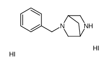 (1S)-2-Benzyl-2,5-diazabicyclo[2.2.1]heptane dihydroiodide Structure