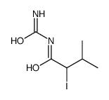 N-(Aminocarbonyl)-2-iodo-3-methylbutanamide structure