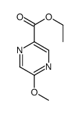 Ethyl 5-methoxypyrazine-2-carboxylate structure