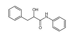 2-hydroxy-3-phenyl-N-phenylpropanamide Structure