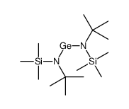 N-[tert-butyl(trimethylsilyl)amino]germyl-2-methyl-N-trimethylsilylpropan-2-amine结构式