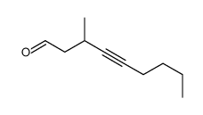 3-methylnon-4-ynal Structure