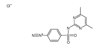 sulfamethazinediazonium Structure