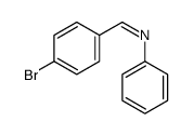 1-(4-bromophenyl)-N-phenylmethanimine结构式