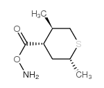 2H-Thiopyran-4-carboxylicacid,4-aminotetrahydro-2,5-dimethyl-,(2alpha,4alpha,5beta)-结构式