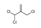 3,3-dichloro-2-(chloromethyl)prop-1-ene结构式