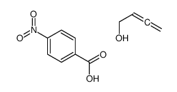 buta-2,3-dien-1-ol,4-nitrobenzoic acid Structure