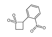 2-(2-nitrophenyl)thietane 1,1-dioxide结构式